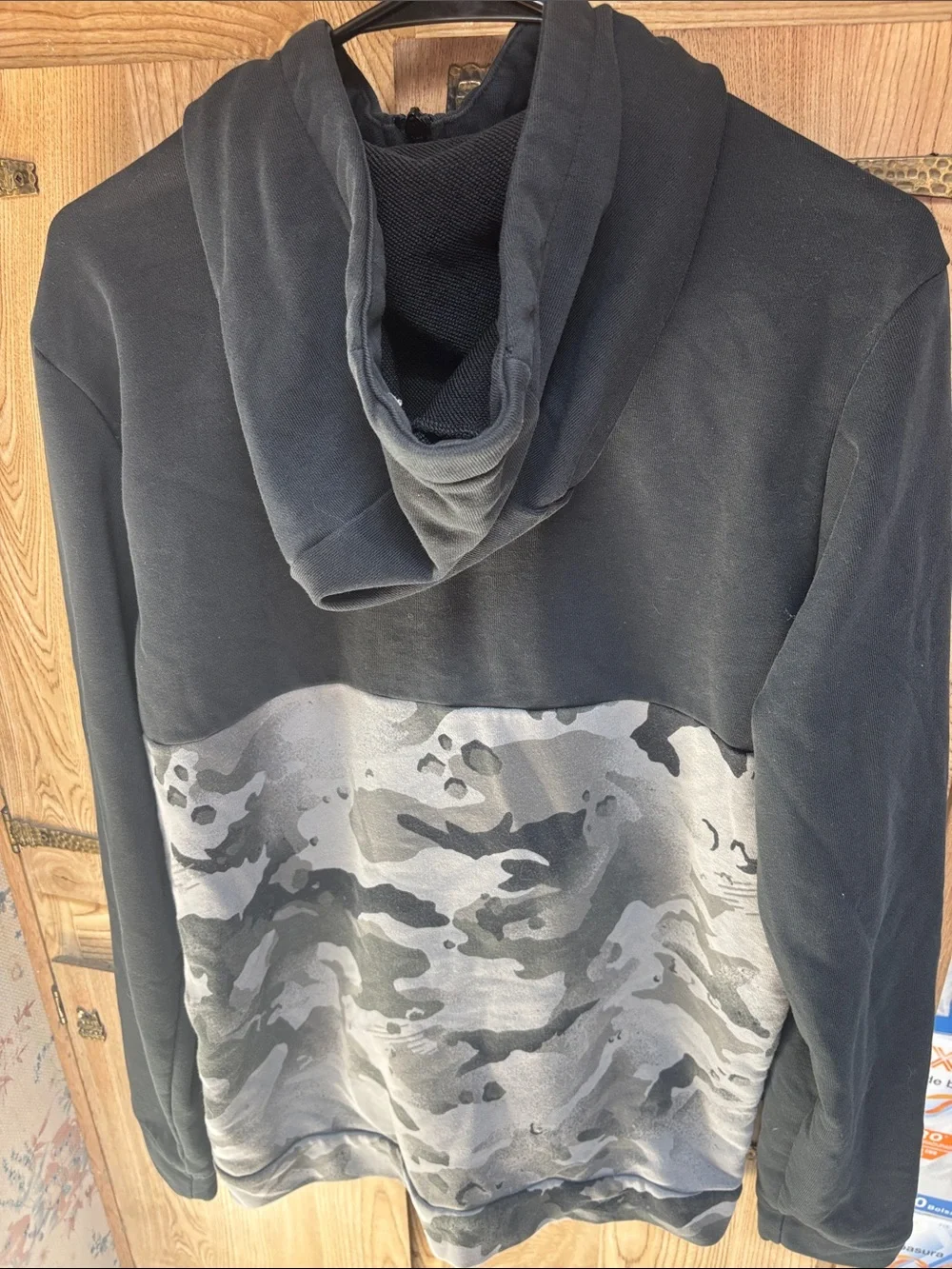 Nike Dri-FIT Full-Zip Black Hoodie Mens Size Medium